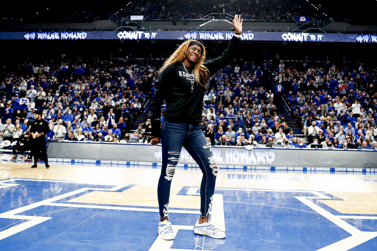 Rhyne Howard.

Kentucky beat Alabama 90-81.

Photos by Chet White | UK Athletics