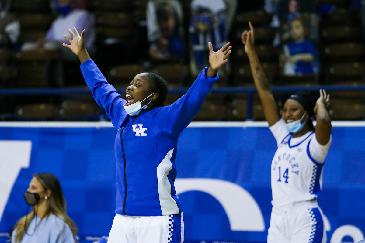 Kameron Roach.

Kentucky beats Indiana 72-68.

Photo by Hannah Phillips | UK Athletics