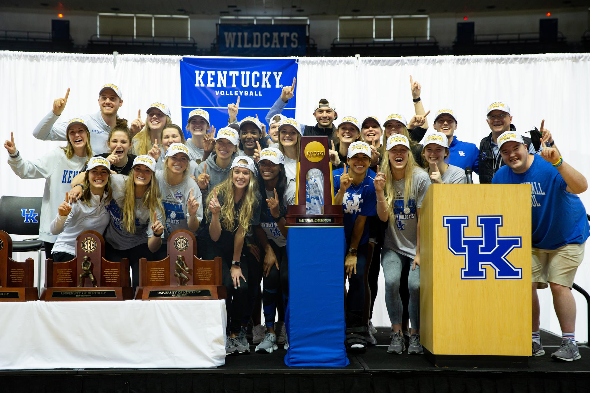 Kentucky Volleyball National Title Trophy Tour Kicks Off Tuesday