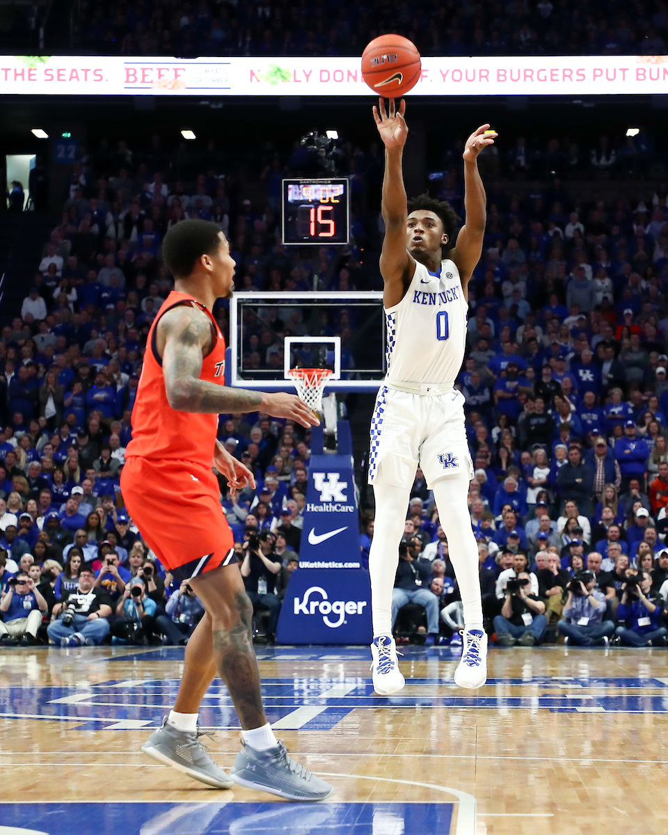 Ashton Hagans.

UK beat Auburn 73-66.

Photo by Elliott Hess | UK Athletics