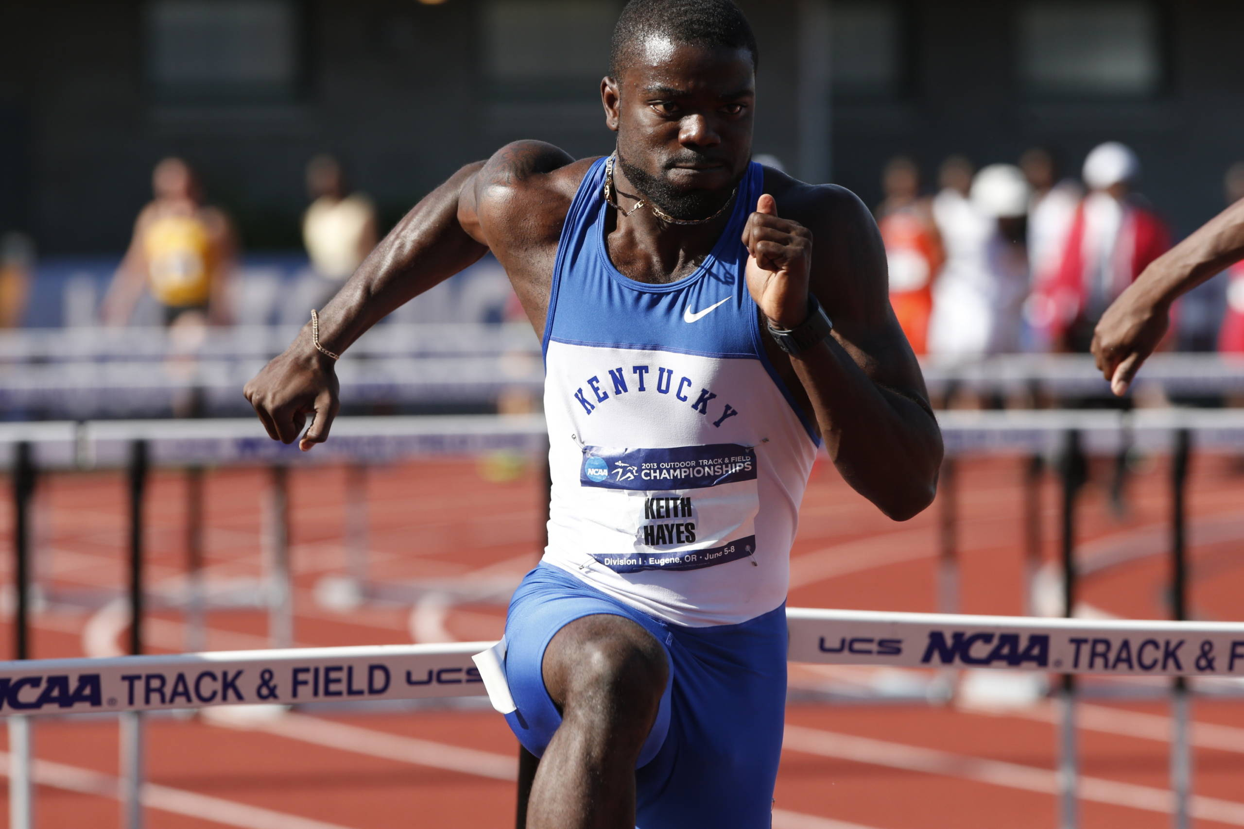 Keith Hayes Advances in USA 110h Championship