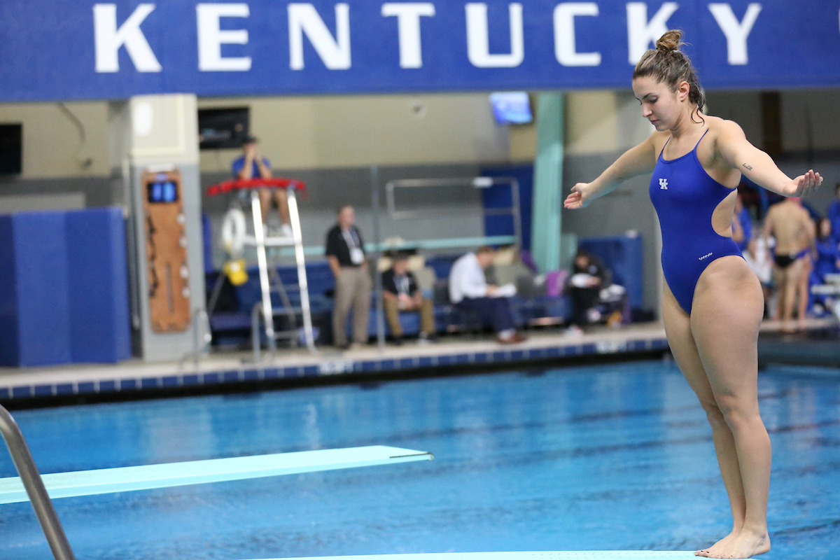 UK Swimming & Diving in action against LSU on Tuesday, October 23rd, 2018 at the Lancaster Aquatic Center in Lexington, Ky.

Photos by Noah J. Richter | UK Athletics