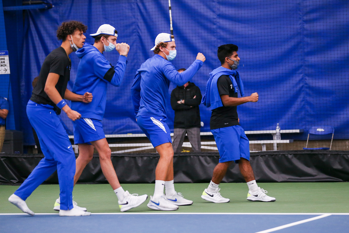 Team.

Kentucky defeats Virginia Tech 5-2.

Photo by Grace Bradley | UK Athletics