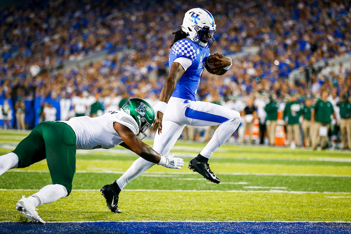 Terry Wilson.

UK beat EMU 38-17.

Photo by Chet White | UK Athletics