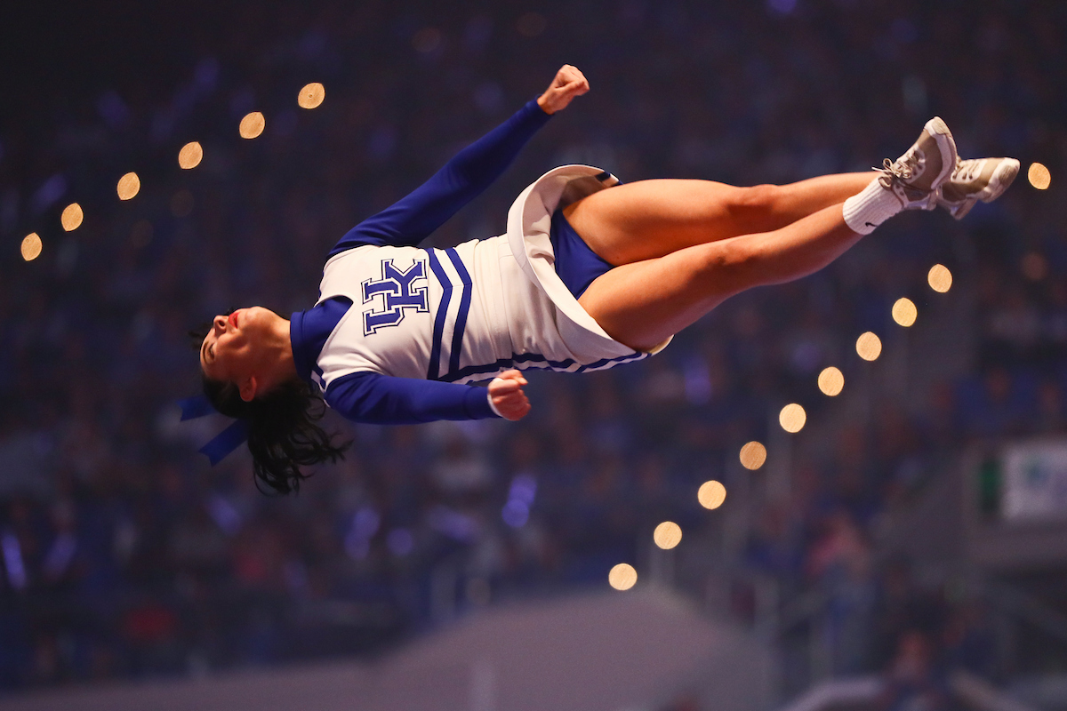 Cheerleader.


2019 Big Blue Madness.


Photo by Elliott Hess | UK Athletics