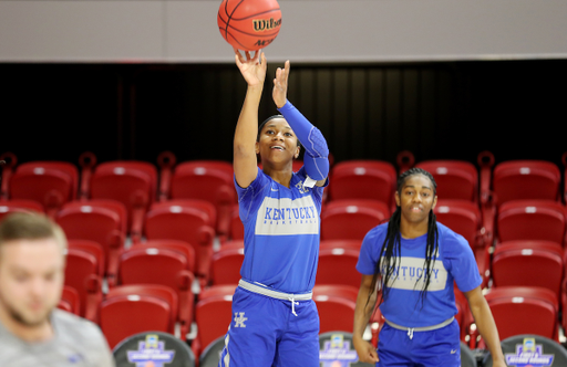 Jaida Roper

Women's Basketball practice on Sunday, March 24, 2019. 

Photo by Britney Howard | UK Athletics