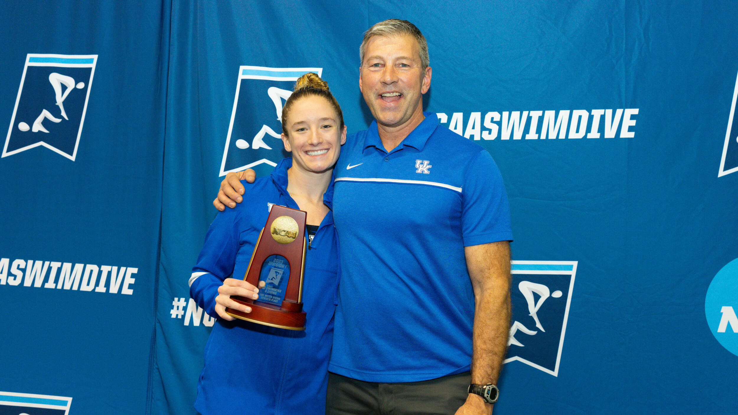 Knight Dives to First-Team All American Finish on Night Two at NCAAs