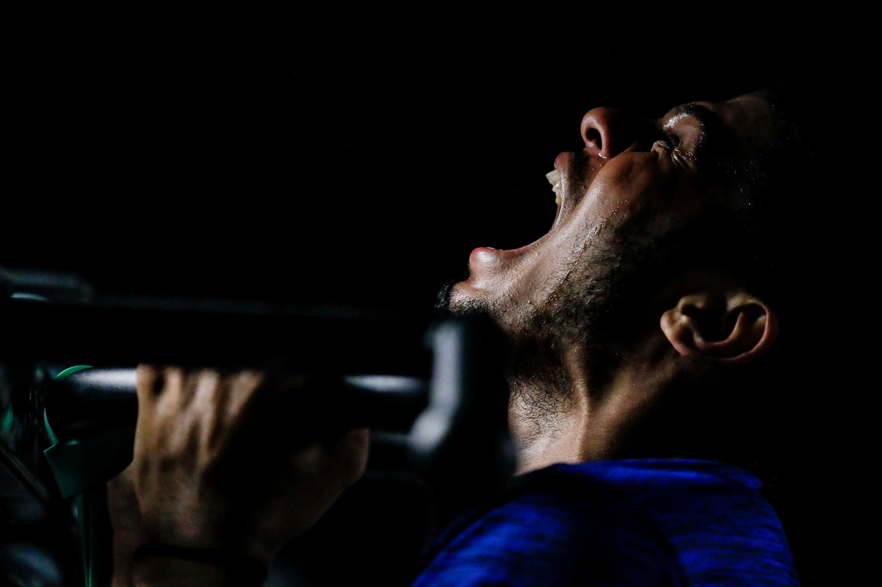 Bryce Hopkins.

The Kentucky men's basketball team participating in its summer strength and conditioning program.

Photo by Chet White | UK Athletics