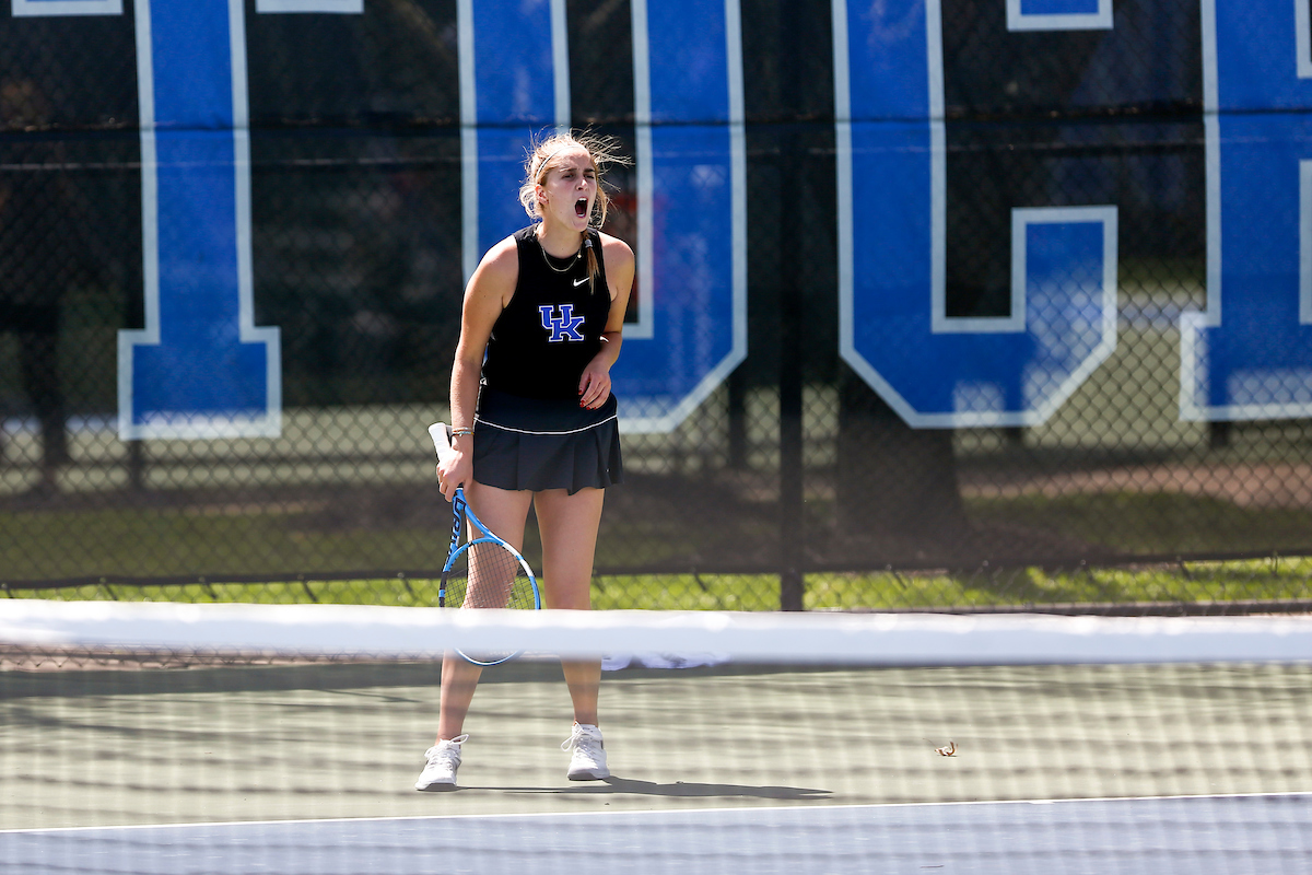 Carlota Molina.

Kentucky loses to Ole Miss 4-0.

Photo by Grace Bradley | UK Athletics