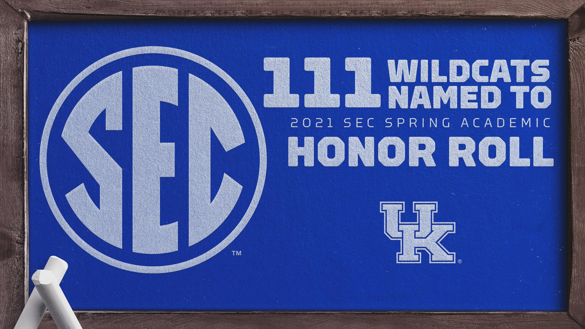 111 Wildcats on SEC Spring Sports Academic Honor Roll