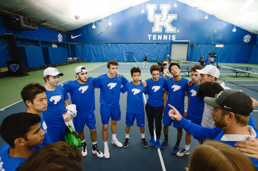 Team. 

Kentucky men's tennis hosts Kennesaw State this Sunday afternoon.

Photo by Eddie Justice | UK Athletics