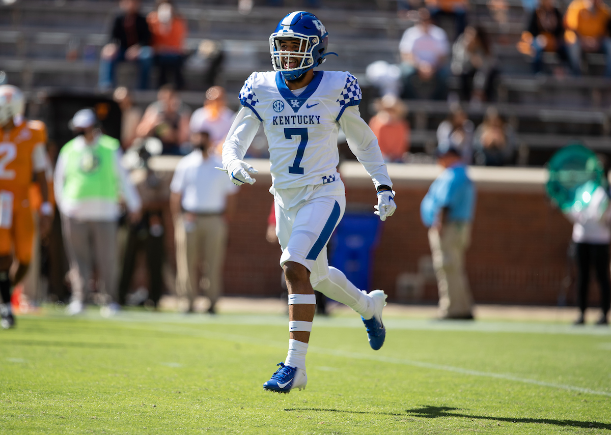 Vito Tisdale

UK defeats Tennessee 34-7

Photo By Jacob Noger | UK Football