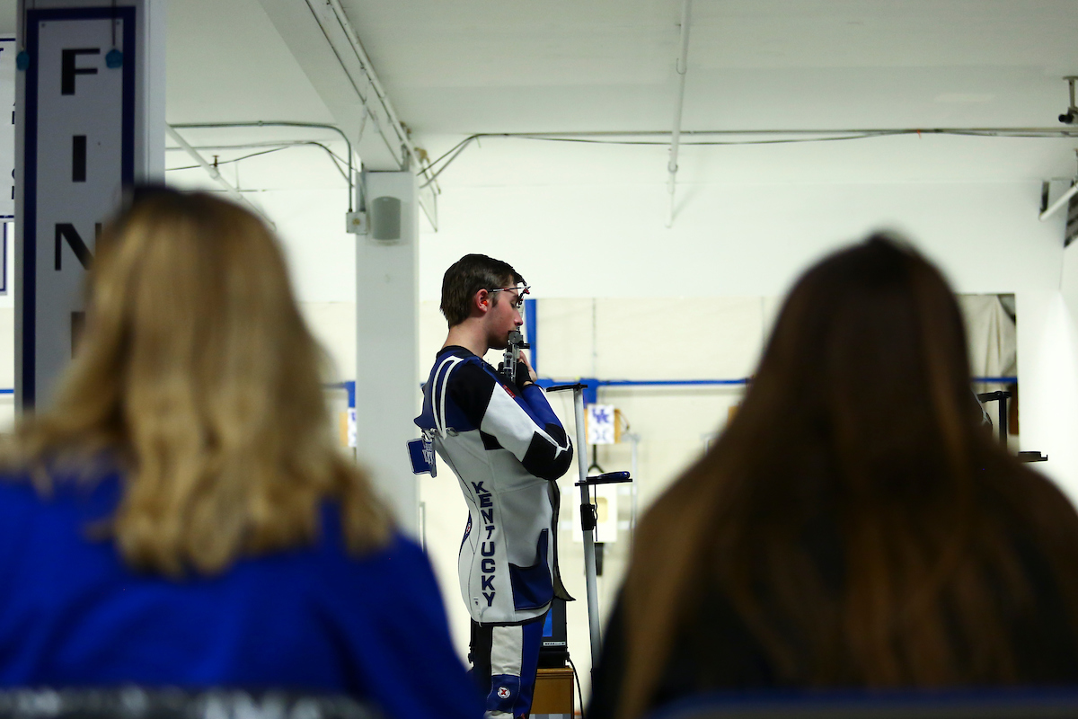 Will Shaner.

UK Rifle v Akron.

Photo by Hannah Phillips | UK Athletics