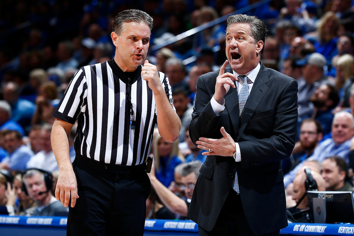 John Calipari.

The University of Kentucky men's basketball team beats South Carolina 76-48.

Photo by Chet White| UK Athletics