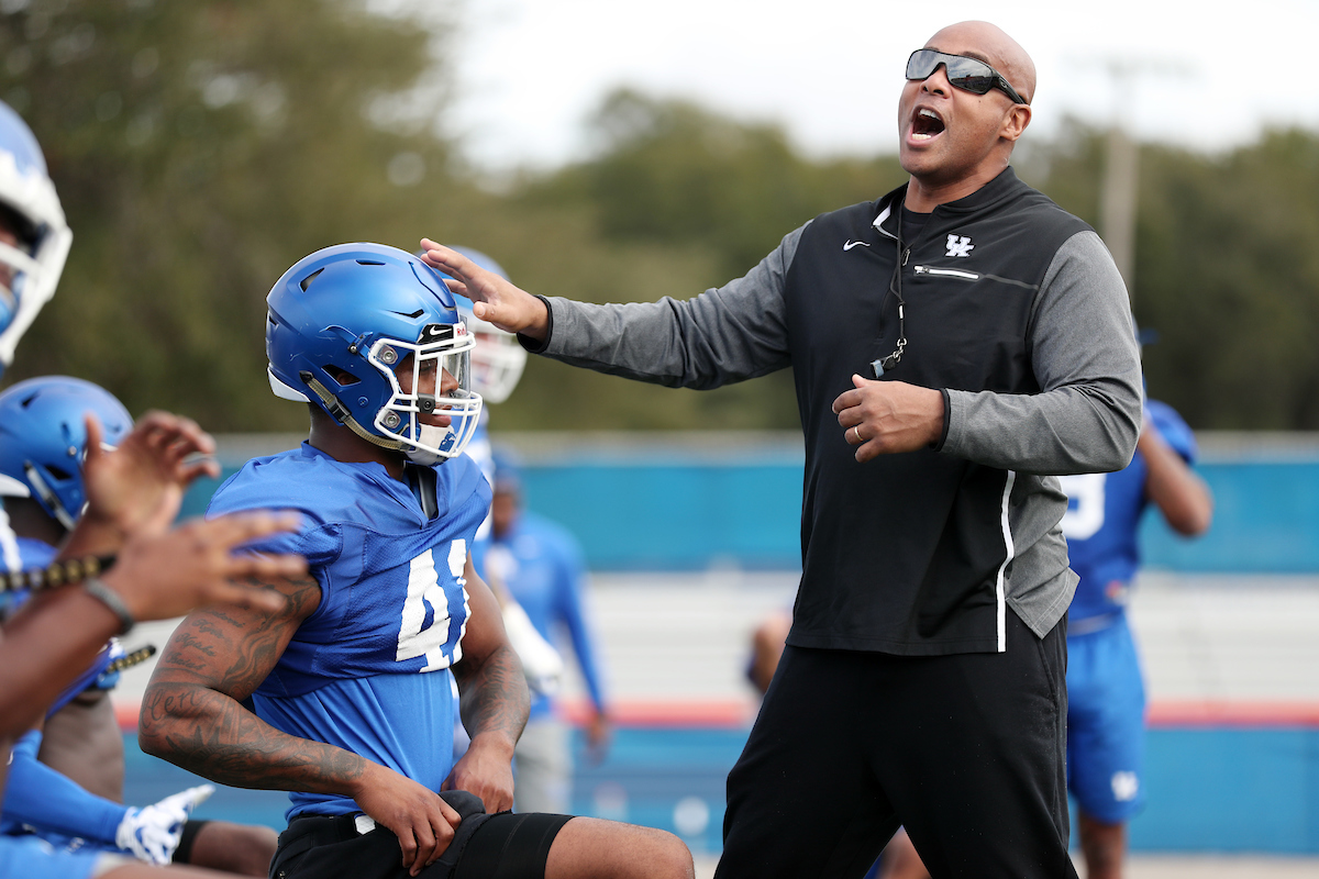 Bowl Practice Day 2.

Photo by Britney Howard  | UK Athletics