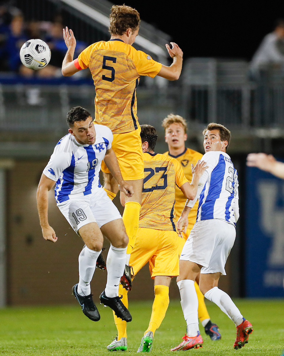 Luke Andrews.

Kentucky beats West Virginia, 1 - 0.

Photo by Tommy Quarles | UK Athletics