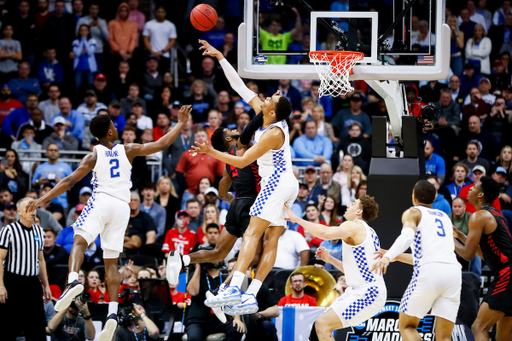 PJ Washington. 

Kentucky beats Houston 62-58.

Photo by Chet White | UK Athletics