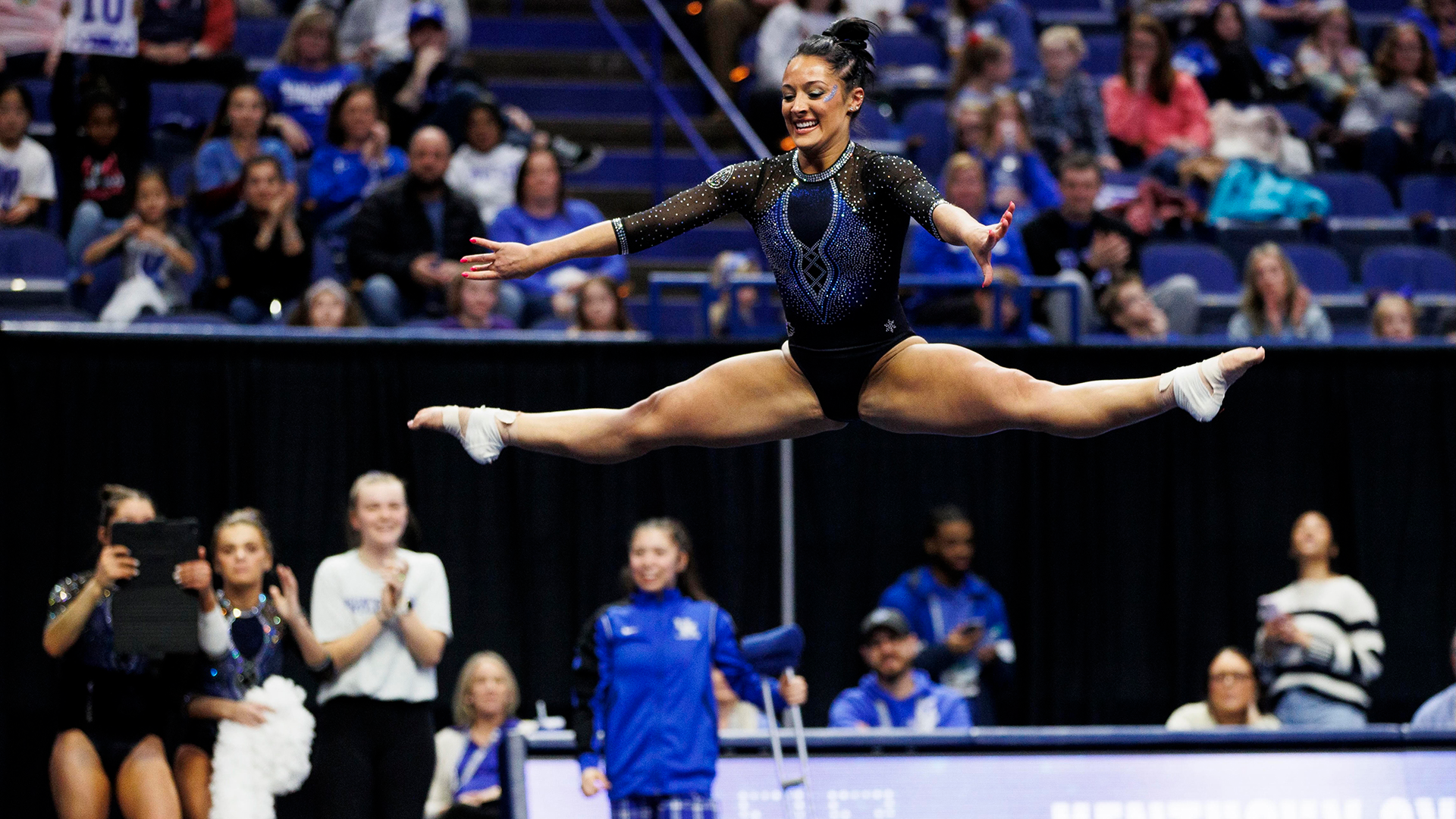 Isabella Magnelli Leading UK Gymnastics On and Off Competition Floor