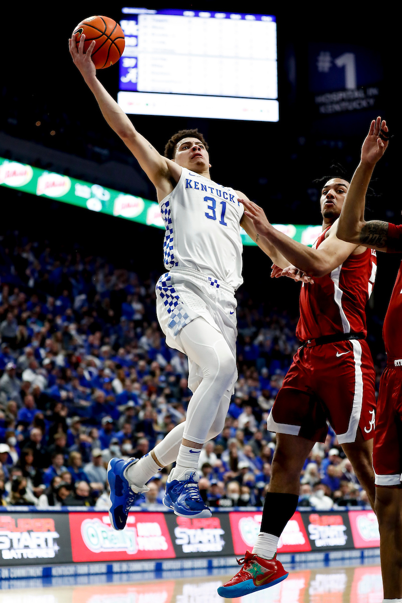 Kellan Grady.

Kentucky beat Alabama 90-81.

Photos by Chet White | UK Athletics