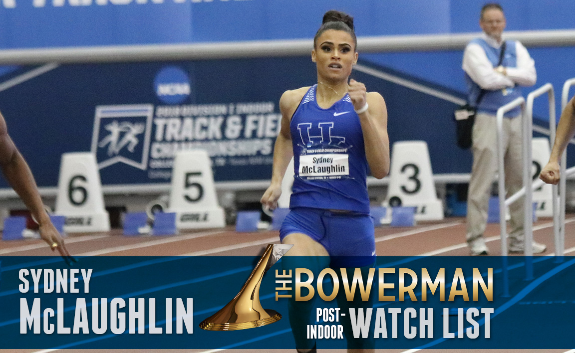 Sydney McLaughlin on Post-Indoor Watch List for the Bowerman