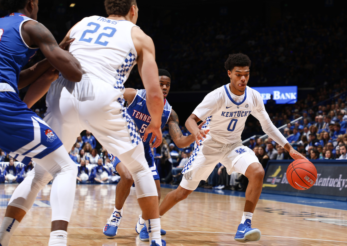 Quade Green.

Kentucky beat Tennessee State, 77-62.


Photo by Elliott Hess | UK Athletics