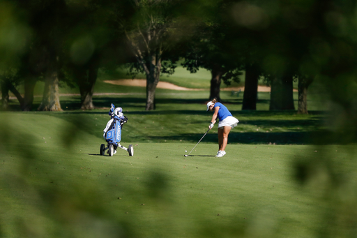 Ryan Bender.

Women's golf practice.

Photo by Chet White | UK Athletics