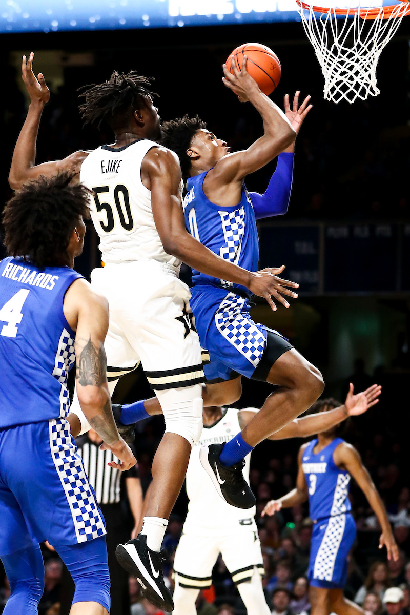 Ashton Hagans.

Kentucky beat Vanderbilt 78-64.

Photo by Chet White | UK Athletics