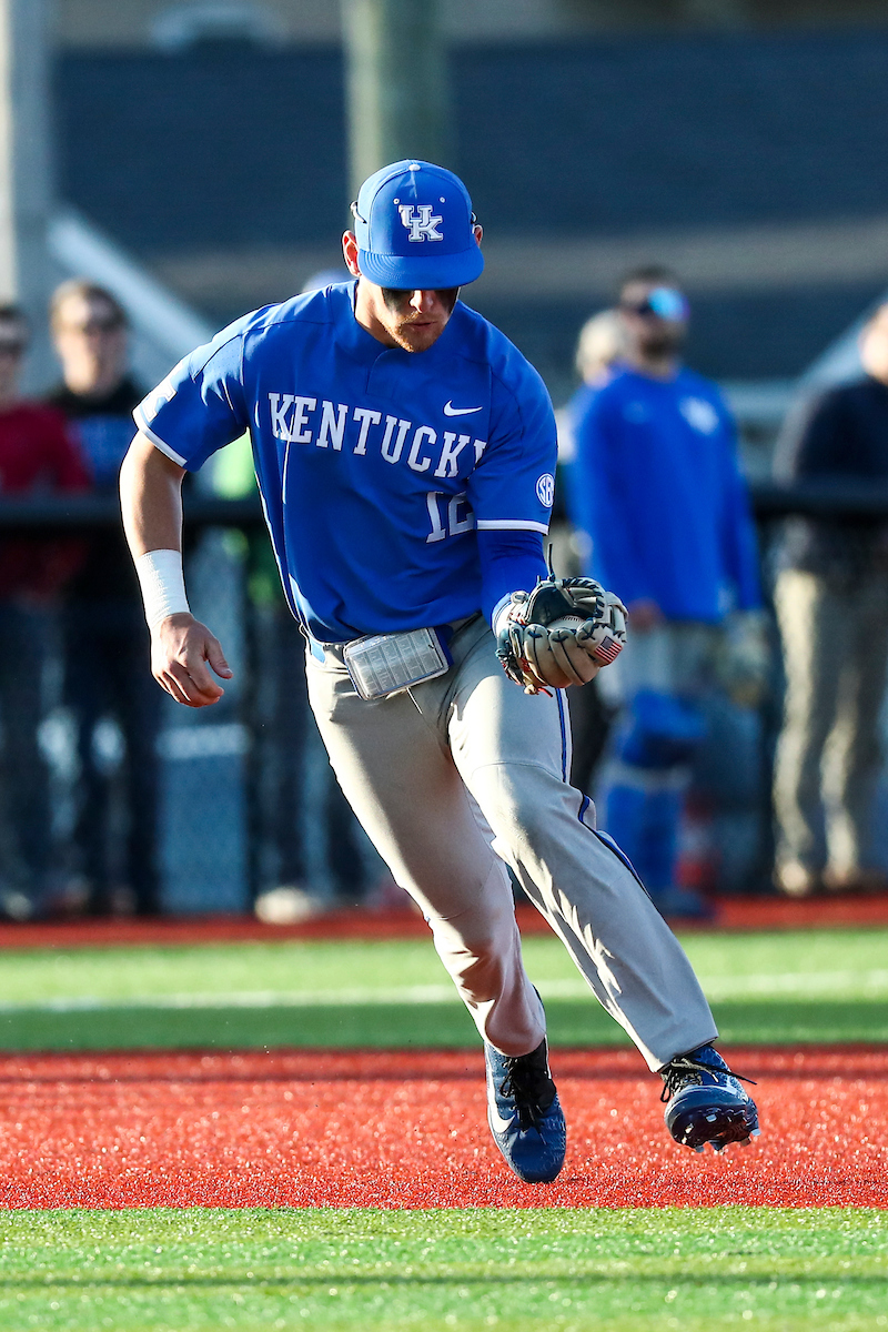 Chase Estep.

Kentucky falls to Louisville 2-4.

Photo by Sarah Caputi | UK Athletics