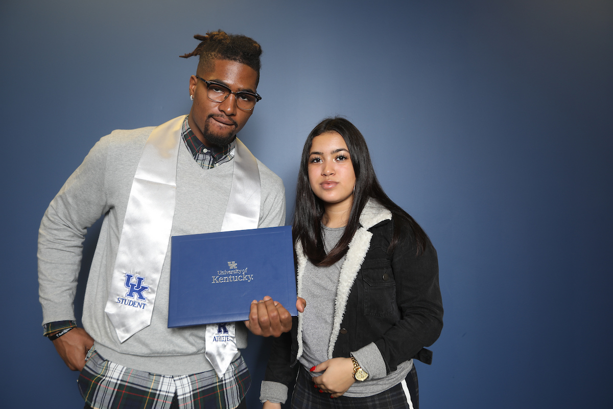 CATS Dec 2018 Graduation. 

Photo by Quinn Foster | UK Athletics