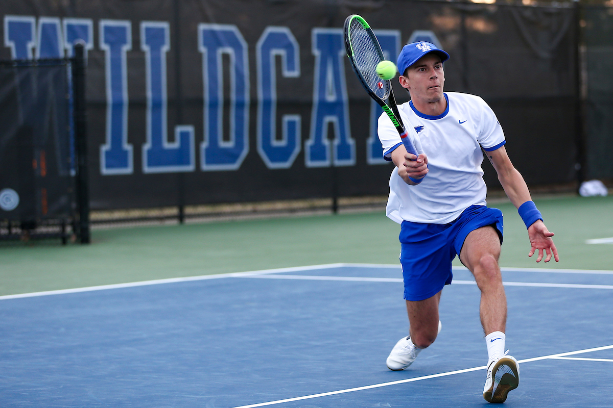 Francois Musitelli.

Kentucky sweeps Alabama 7-0.

Photo by Grace Bradley | UK Athletics