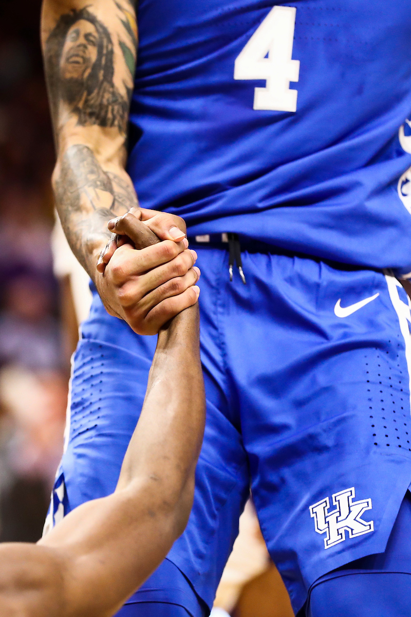 Nick Richards.

Kentucky beat LSU 79-76.

Photo by Chet White | UK Athletics