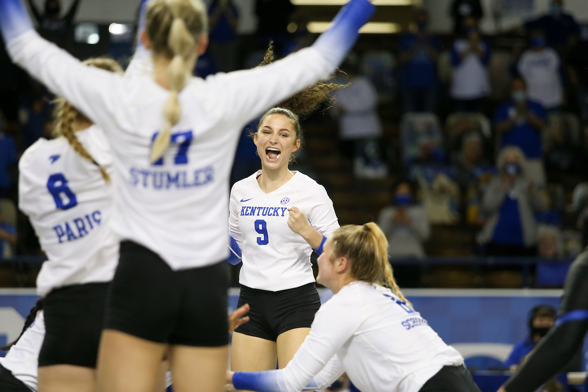 Riah Walker.

Kentucky sweeps Alabama 3-0 and wins SEC Championship.

Photo by Hannah Phillips | UK Athletics