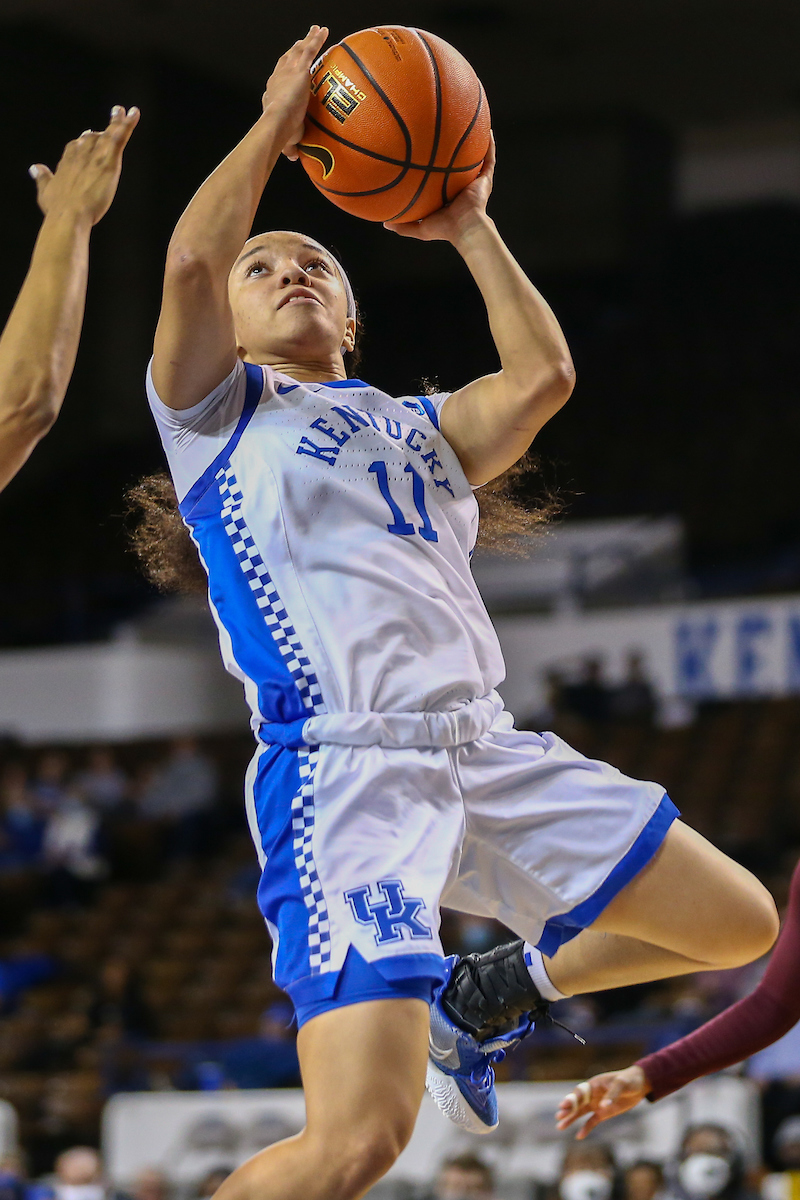 Jada Walker.

Kentucky beats Mississippi State 81-74.

Photo by Abbey Cutrer | UK Athletics