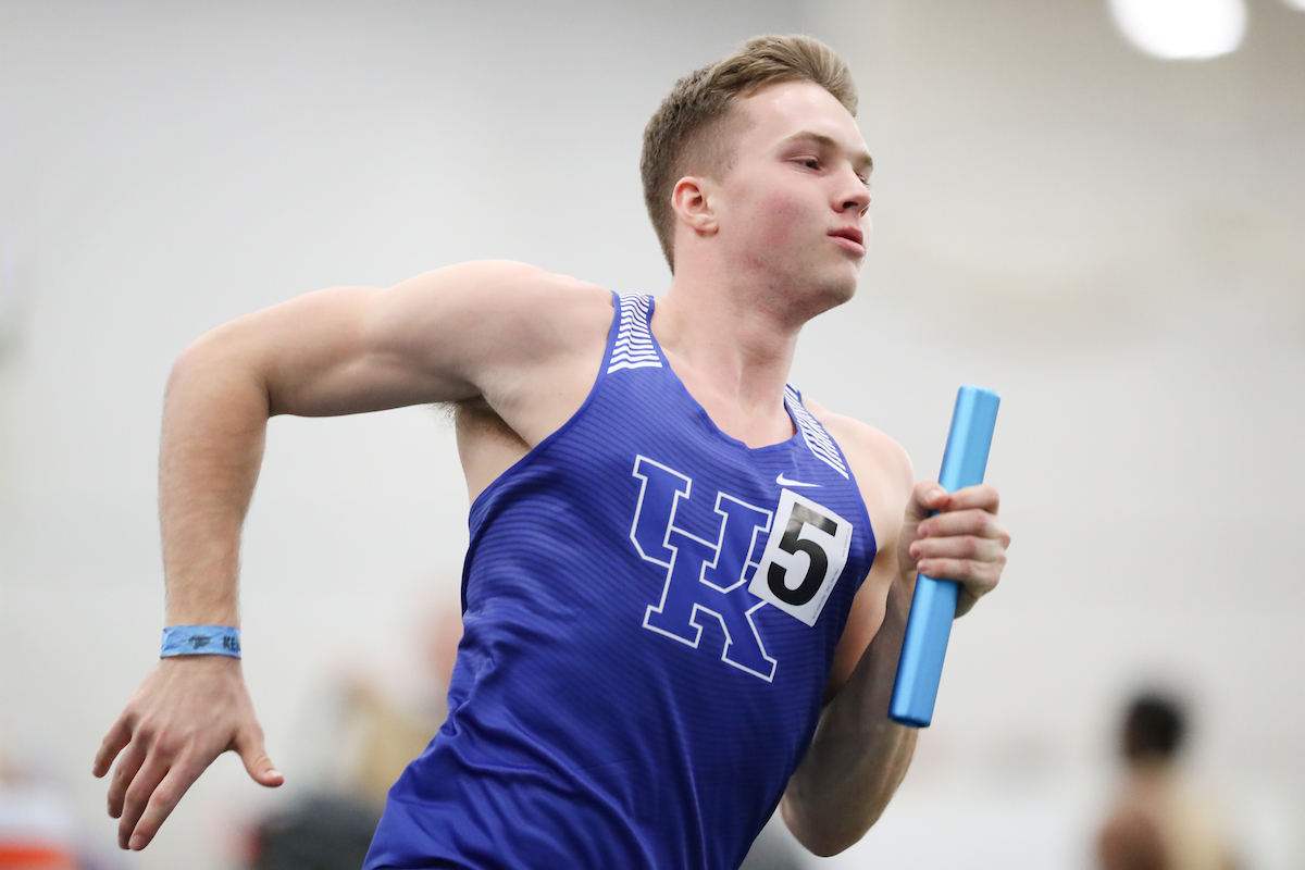 Caleb Wilt.

The University of Kentucky Track and Field Team hosts the Kentucky Invitational on Saturday, January 13, 2018 at Nutter Field House. 

Photo by Elliott Hess | UK Athletics