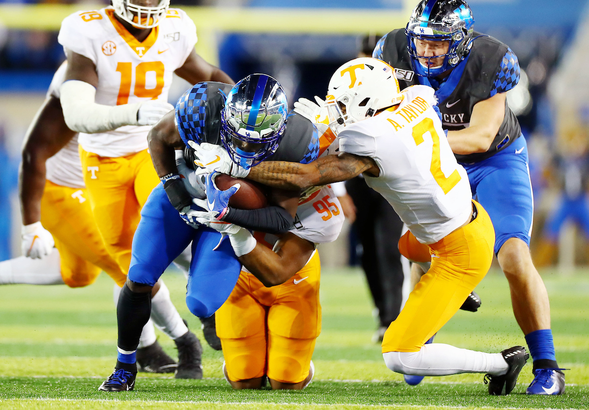 Lynn Bowden
Kentucky falls to Tennessee 17-13. 

Photo by Britney Howard | Staff