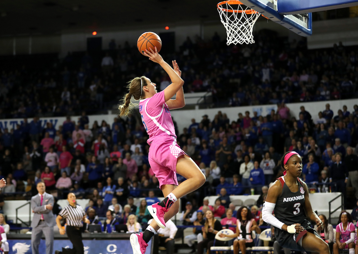 Blair Green

The UK Women's Basketball team beat Arkansas.
Photo by Britney Howard | UK Athletics