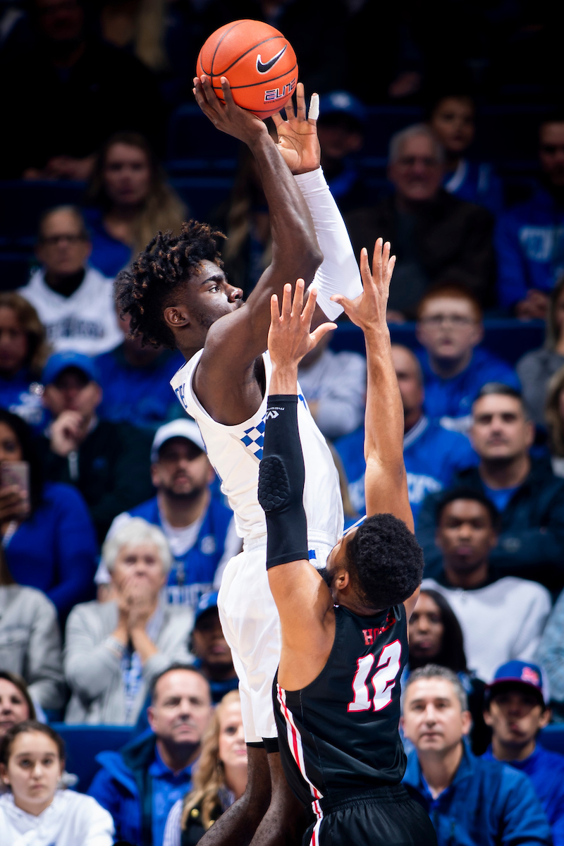 Kahlil Whitney.

Kentucky beat Lamar 81-56.

Photo by Chet White | UK Athletics