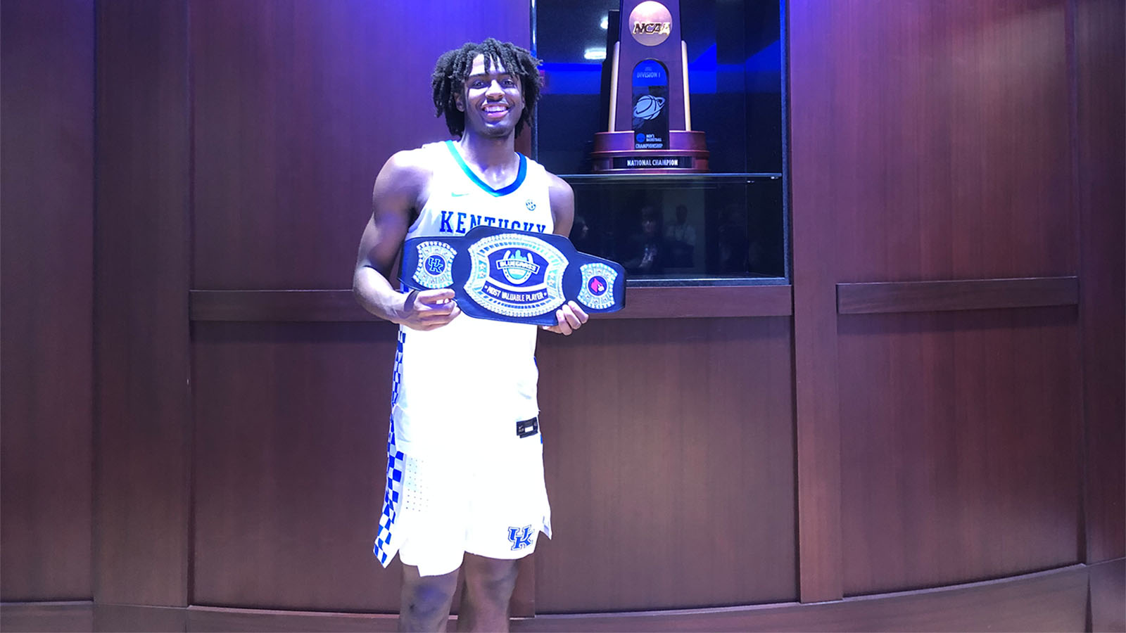Maxey Named MVP of UK-U of L Game by Bluegrass Sports Commission