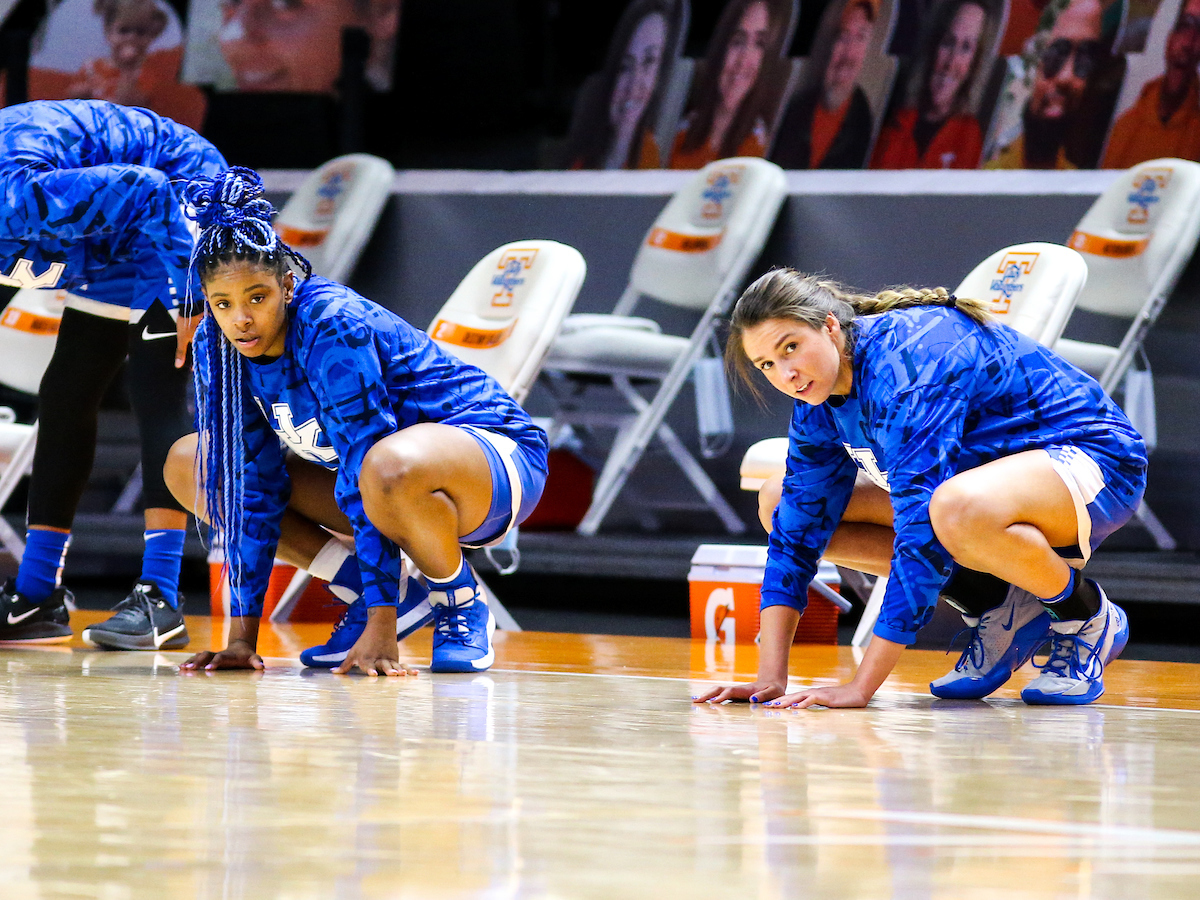 Keke McKinney. Blair Green. 

Kentucky loses to Tennessee 70-53.

Photo by Eddie Justice | UK Athletics