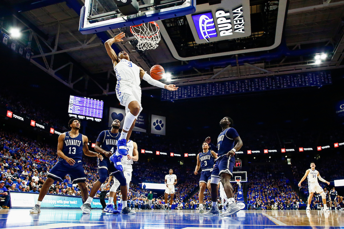 Keldon Johnson.

Kentucky beats Monmouth at Rupp Arena 90-44.

Photo by Chet White | UK Athletics