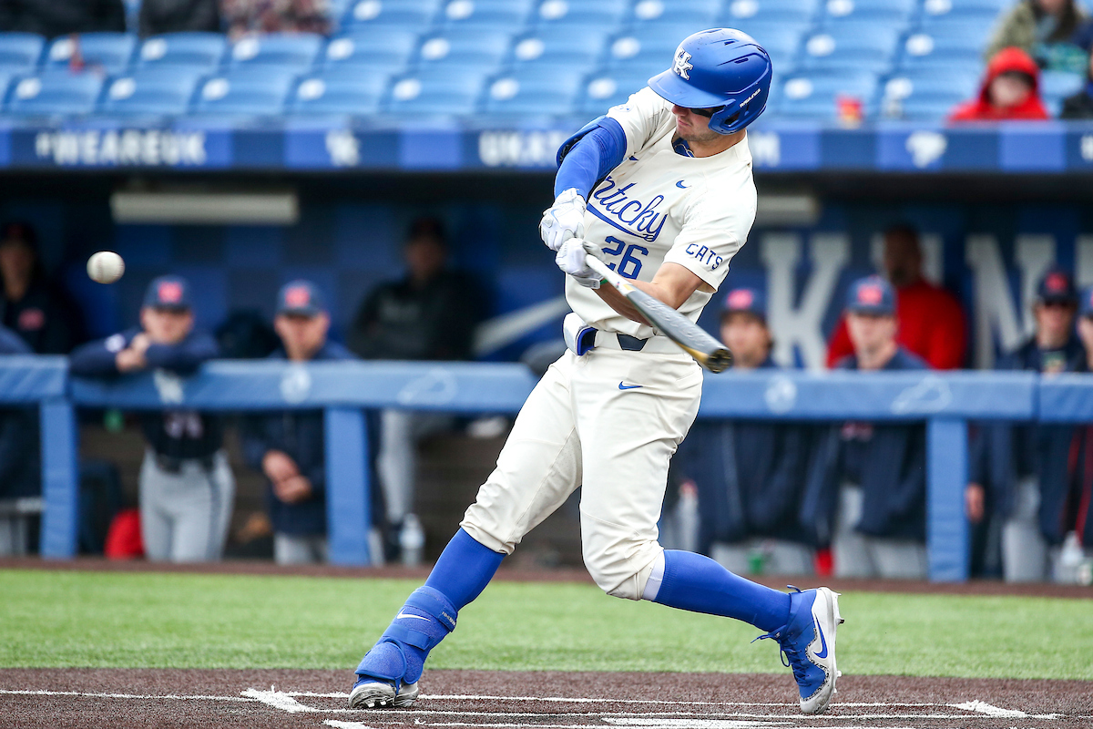 Jacob Plastiak. 

Kentucky beats Ole Miss 9-2.

Photo by Sarah Caputi | UK Athletics