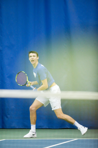 Cesar Bourgois.

Kentucky men's tennis hosts Notre Dame.

Photo by Isaac Janssen | UK Athletics