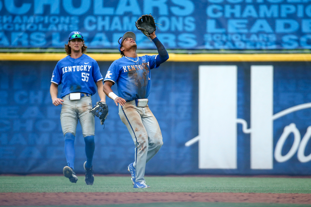 Daniel Harris IV. 

Kentucky beats Auburn 3-1.

Photo by Sarah Caputi | UK Athletics