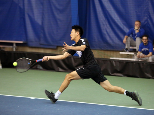 RYOTARO MATSUMURA
The University of Kentucky Men's Tennis Team hosts Arkansas on Friday, March 9, 2018 at the Boone Tennis Center. 

Photo by Britney Howard | UK Athletics