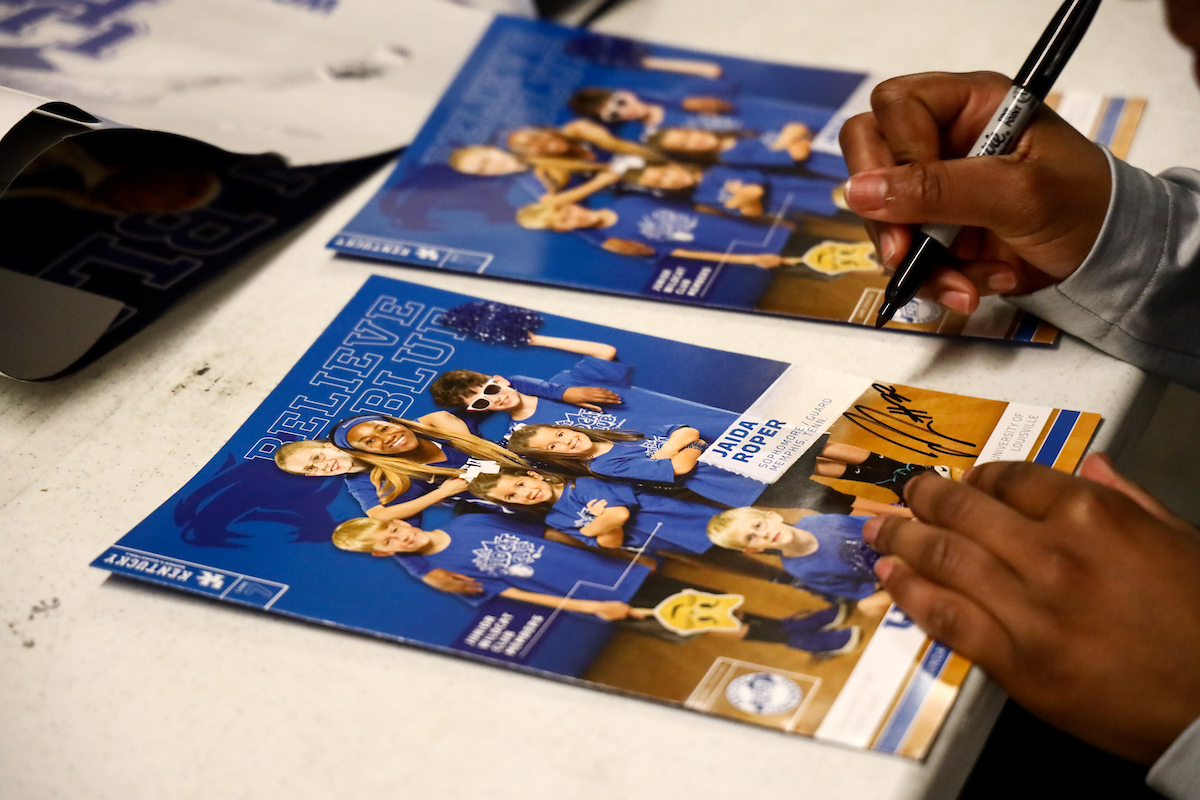 Jaida Roper. 

Kentucky beat Georgia 88-77.

Photo by Eddie Justice | UK Athletics