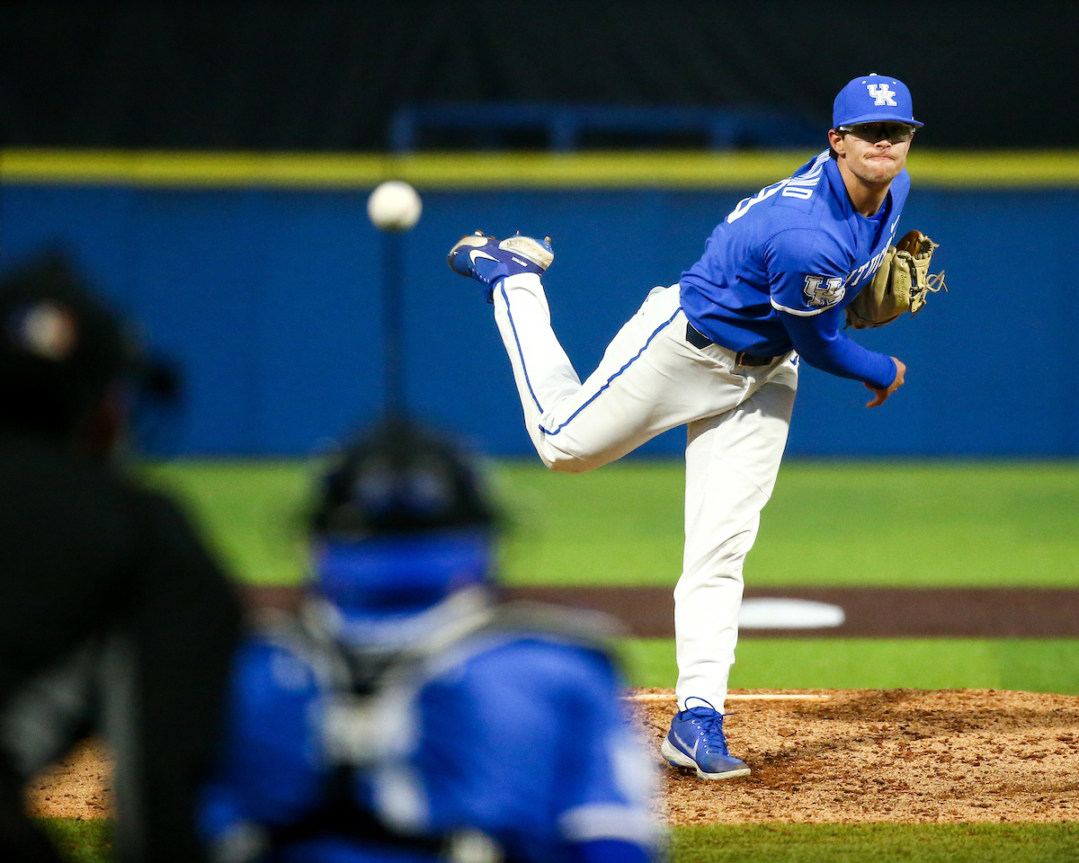 Austin Strickland. 

Kentucky beats WKU 6-5. 

Photo by Eddie Justice | UK Athletics