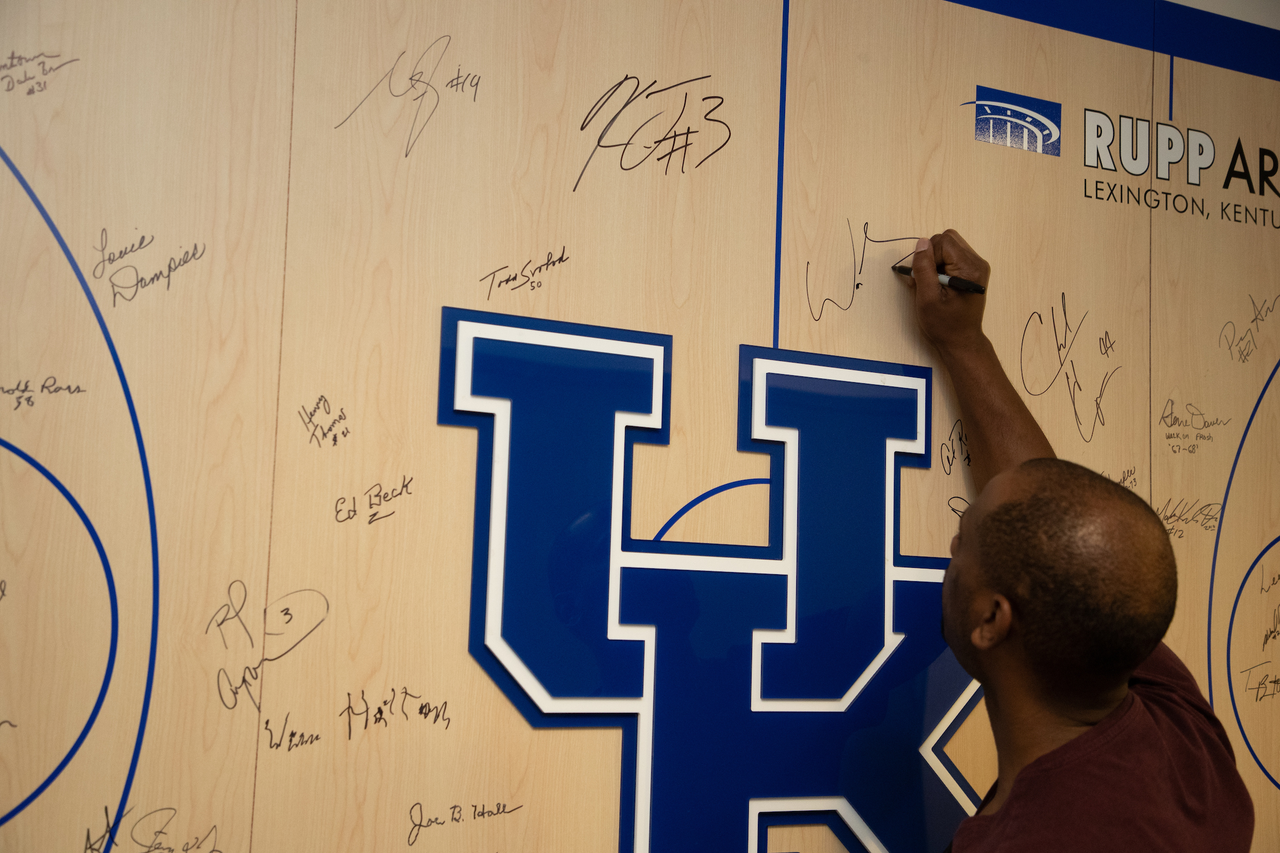 Wayne Turner

Men's Basketball Reunion Weekend.  Photo by Mark Mahan