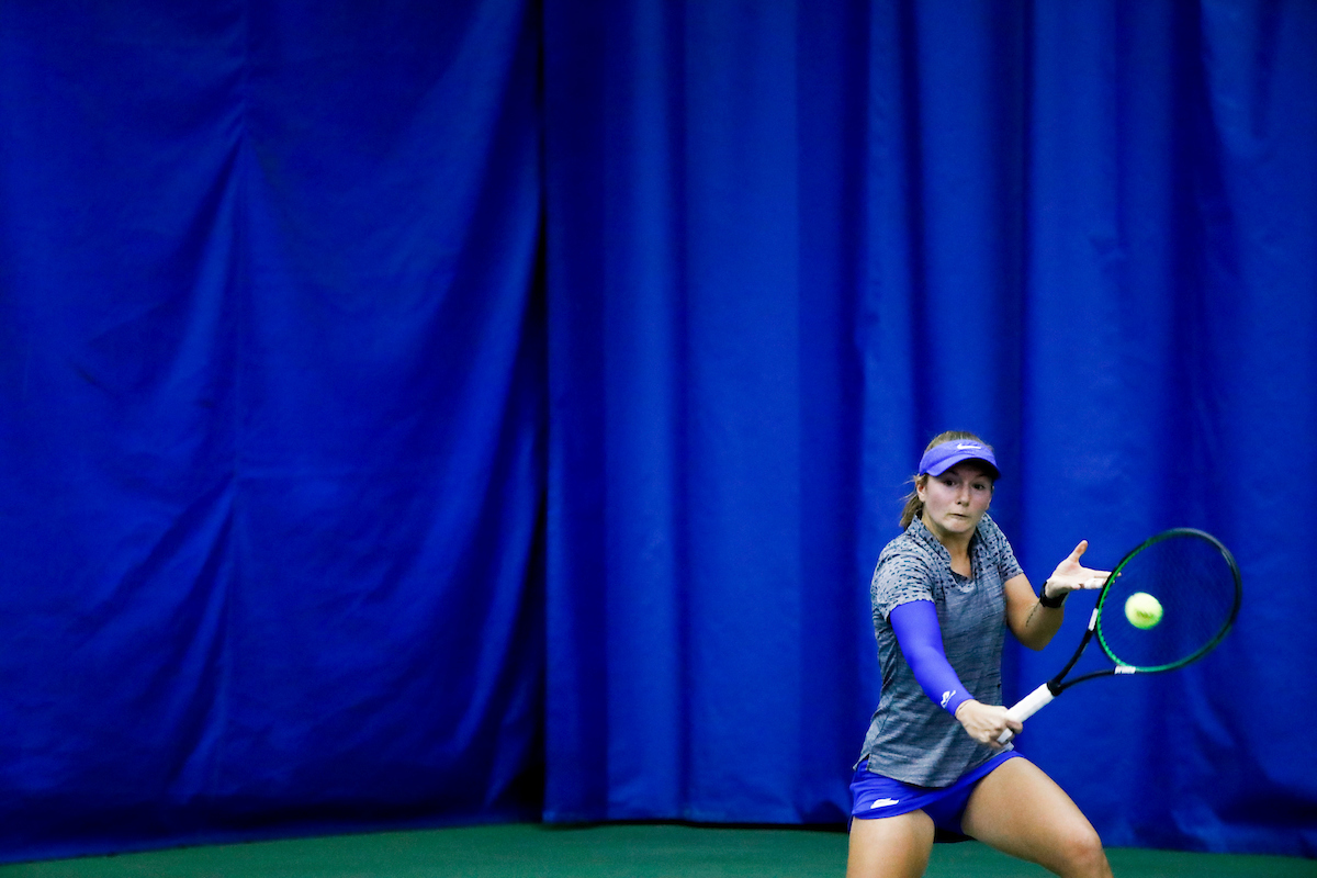 Tiphanie Fiquet.

Kentucky beats South Florida 4-0.

Photo by Hannah Phillips | UK Athletics