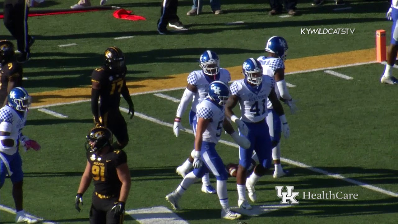 FB: Kentucky 15, Missouri 14