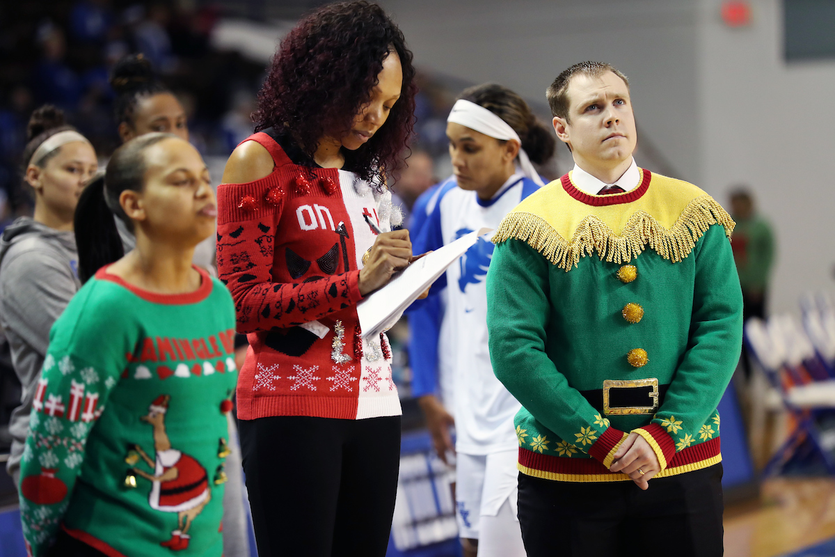 Daniel Voice
The women's basketball team beat Murray State 88-49 on Friday, December 21, 2018. 

Photo by Britney Howard  | UK Athletics